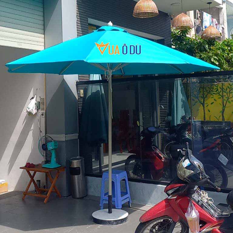 Dù đứng tâm tròn 3m xanh biển