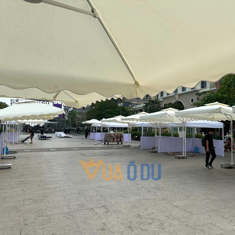 Hỗ trợ kỹ thuật khi thuê dù che nắng